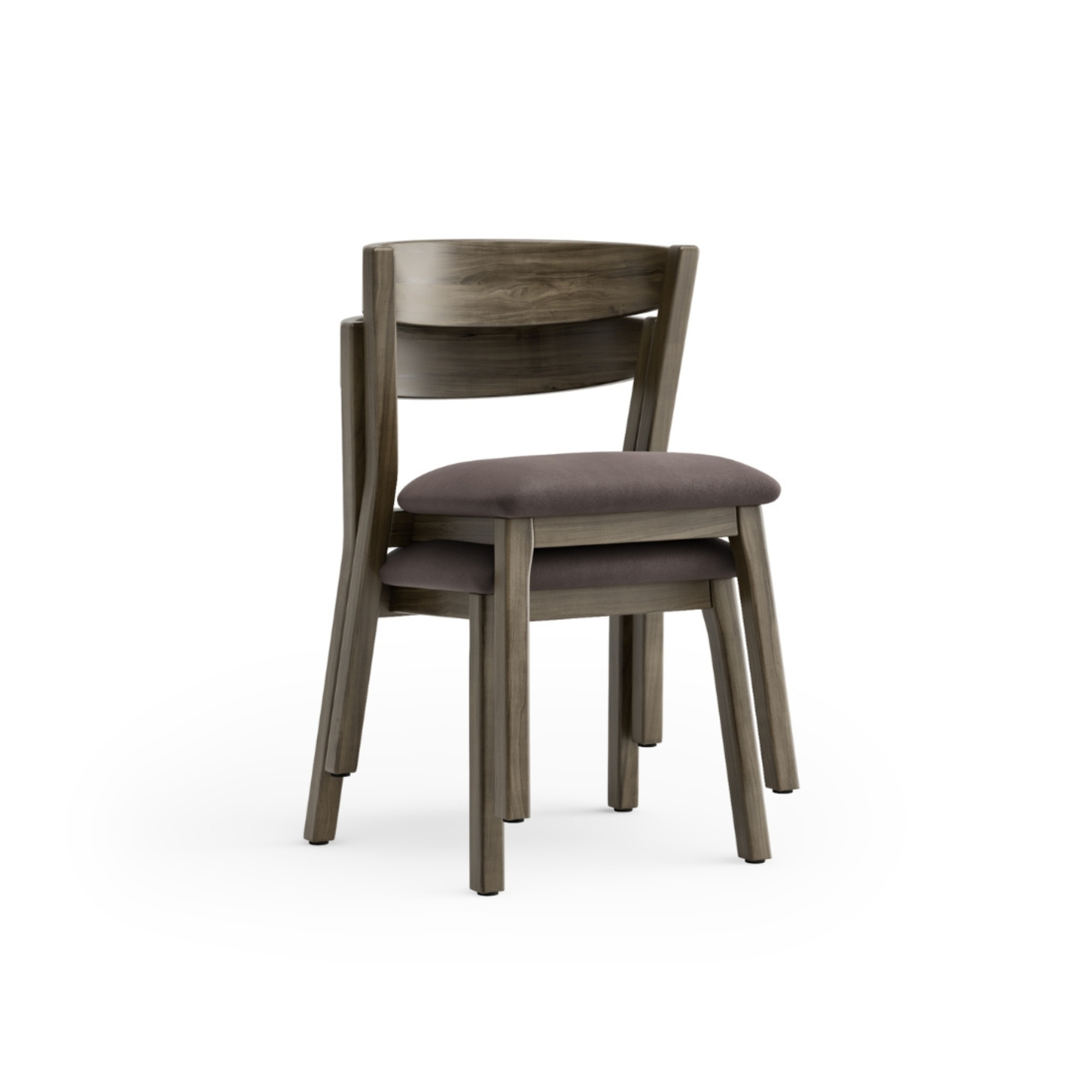 Eva Chair Wooden Back - Stackable